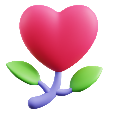 Fleurs d'amour  3D Icon