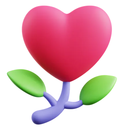 Fleurs d'amour  3D Icon