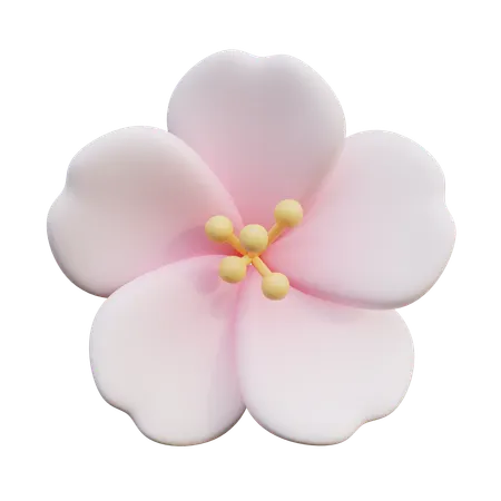 Fleurs de cerisier  3D Icon