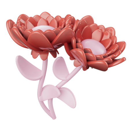 Fleurs de la Saint-Valentin  3D Icon