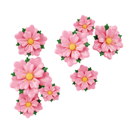 Fleurs de sakura  3D Icon