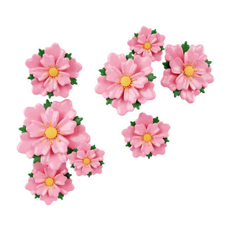 Fleurs de sakura  3D Icon