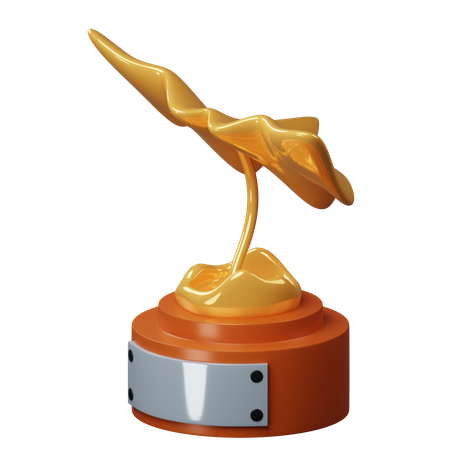 Fliegende Trophäe  3D Icon