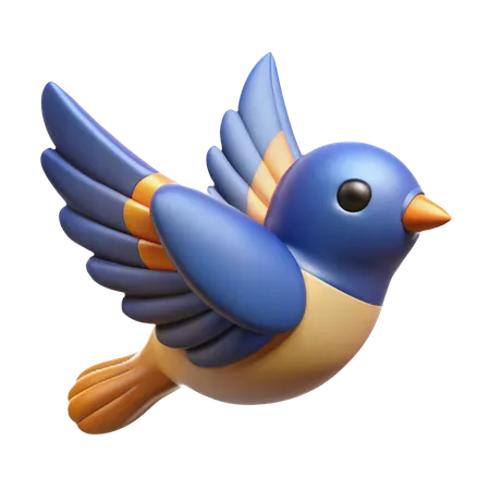 Fliegender Spatz  3D Icon