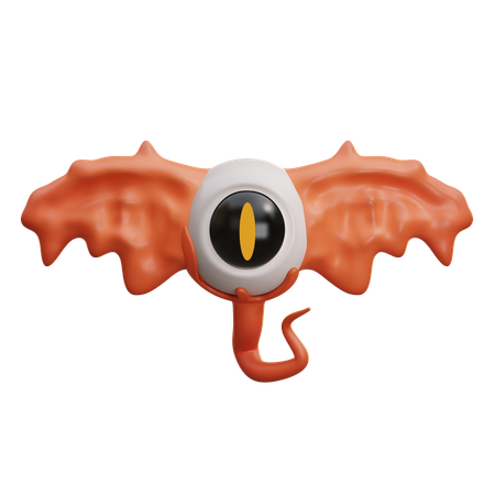 Fliegendes Monsterauge  3D Icon