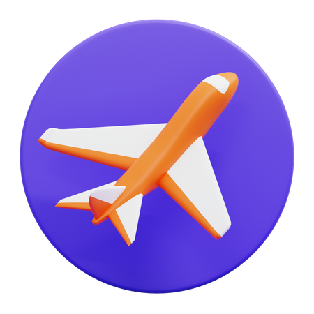 Flight  3D Icon