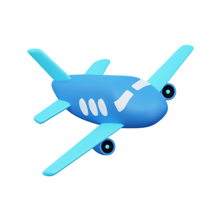 Flight  3D Illustration