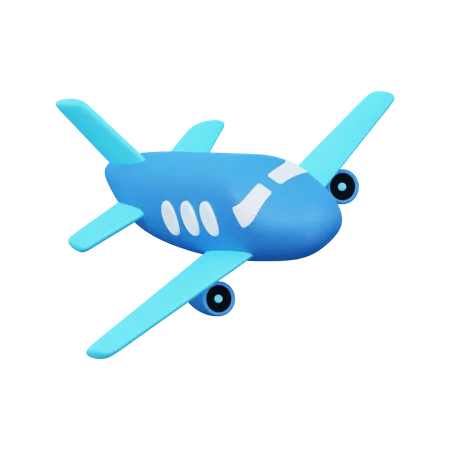 Flight  3D Illustration