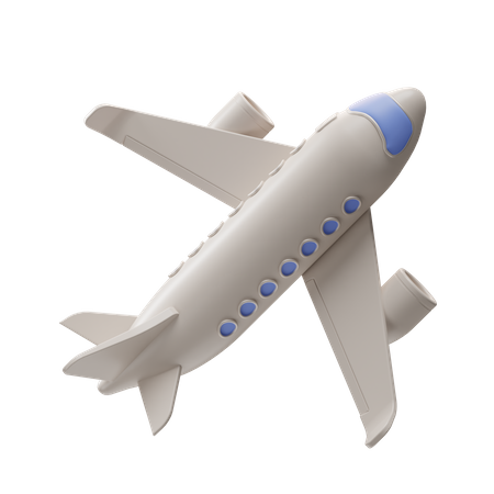 Flight  3D Illustration