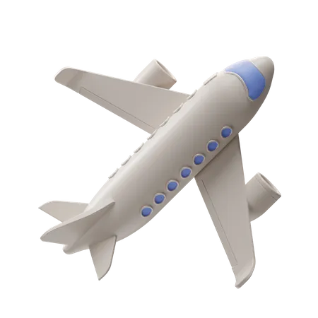 Flight  3D Illustration