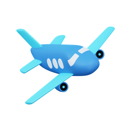 Flight 3D Illustration