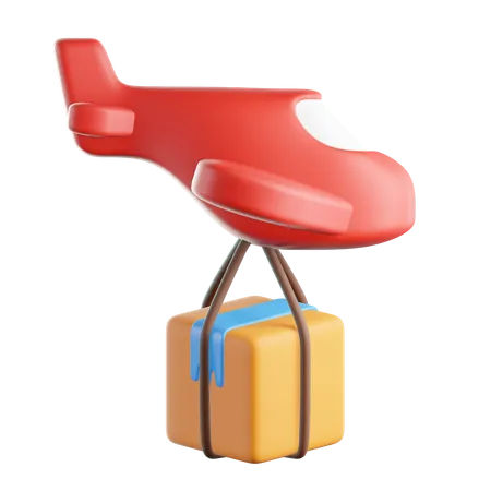 Flight Delivery  3D Icon