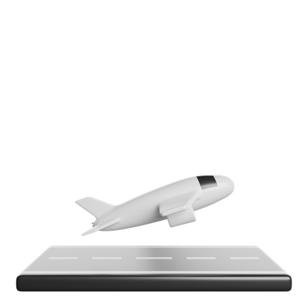 Flight Take Off  3D Icon