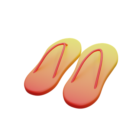 Flip Flop  3D Icon