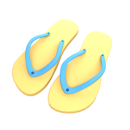 Flip Flop  3D Icon