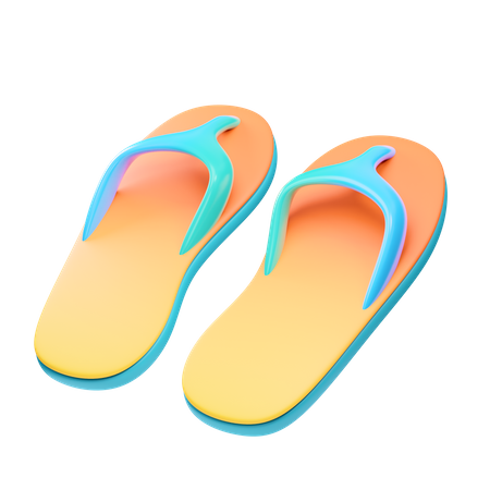 Flip Flop  3D Icon