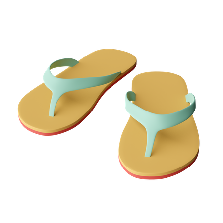 Flip Flop  3D Icon