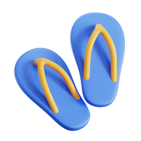 Flip Flop 3D Icon
