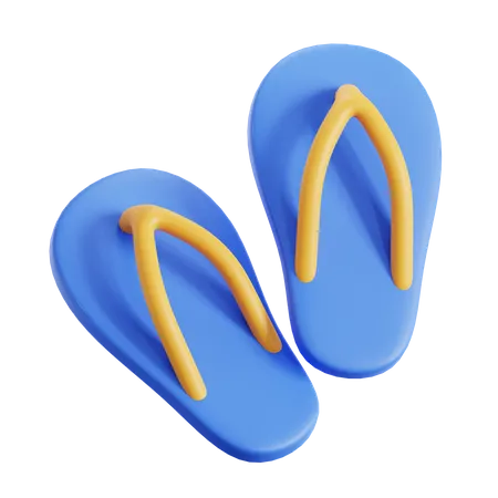 Flipflop  3D Icon
