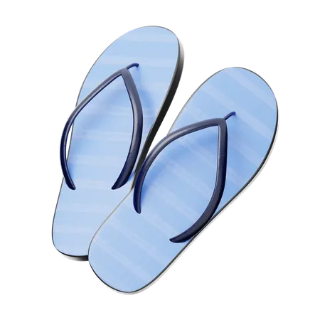Flip flops  3D Icon