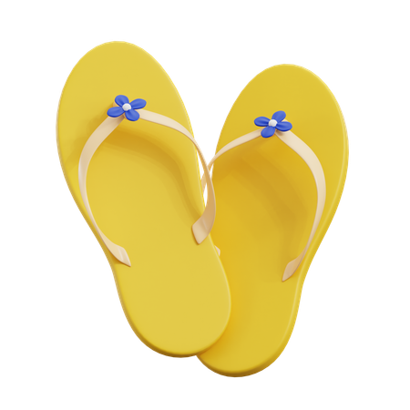 Flip-Flops  3D Icon