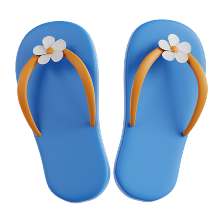 Flip Flops  3D Icon