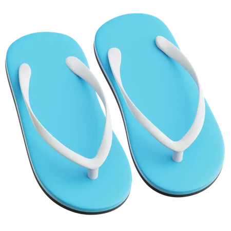 Flip Flops  3D Icon