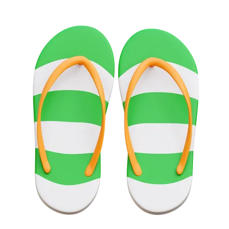 Flip Flops  3D Icon