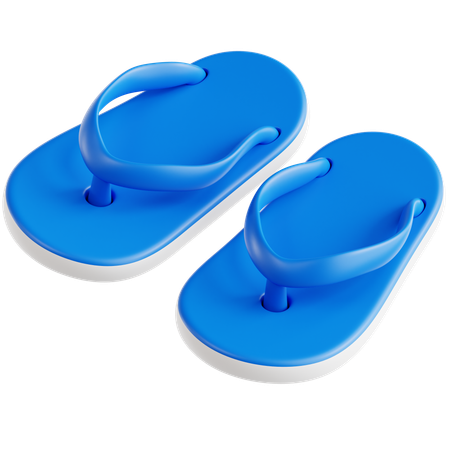Flip Flops  3D Icon