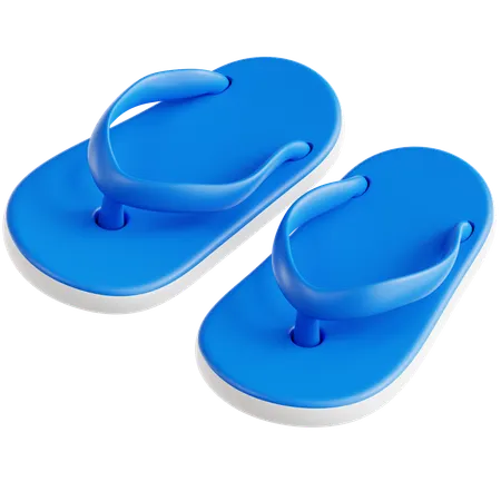 Flip Flops  3D Icon