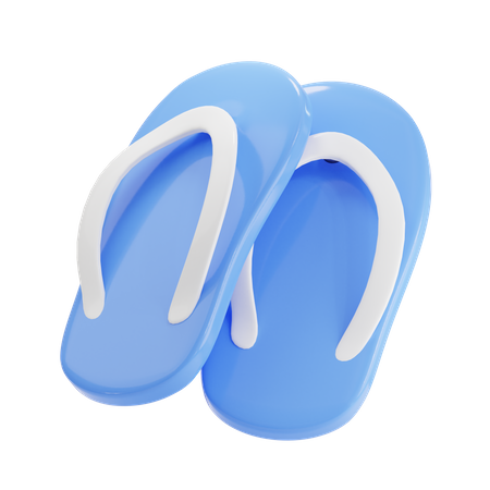 Flip Flops  3D Icon