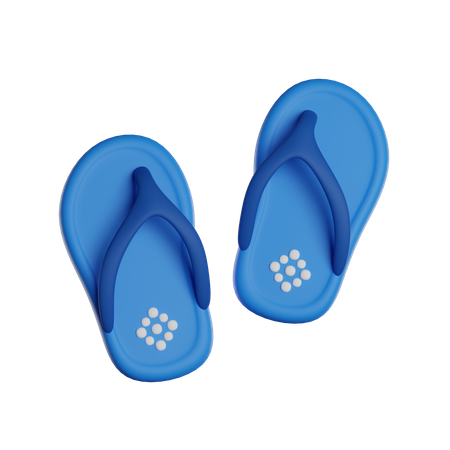 Flip Flops  3D Icon