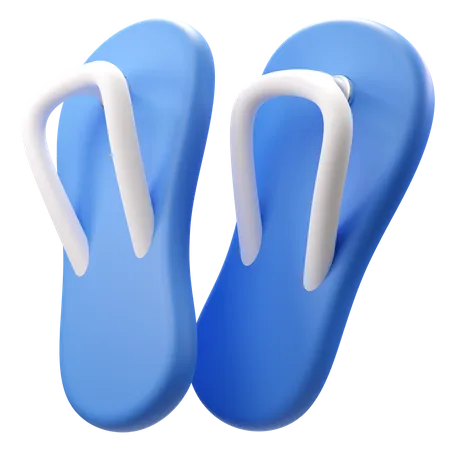 Flip flops  3D Icon