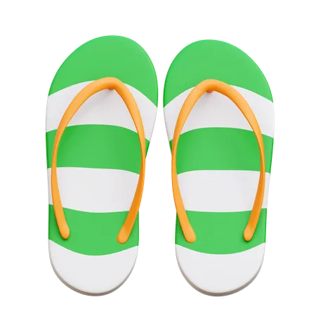 Flip-Flops  3D Icon