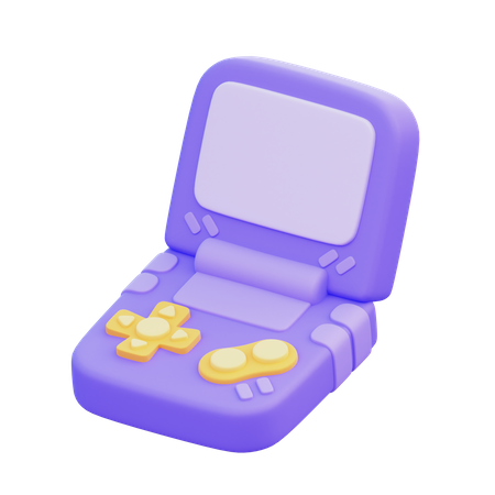 Flip gamepad  3D Icon