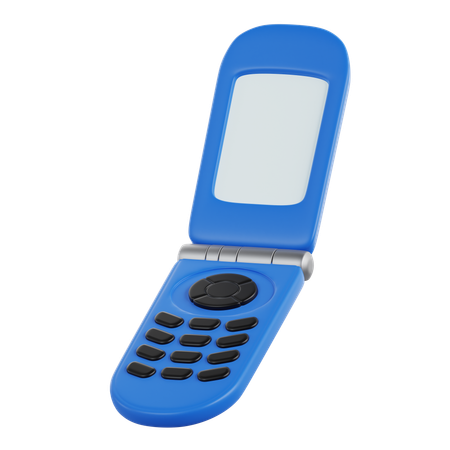 Flip Phone  3D Icon