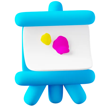 Flipchart  3D Icon