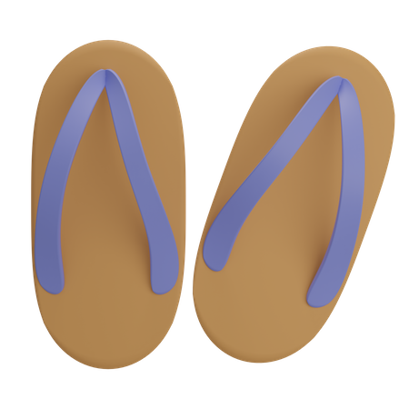 Flipflop  3D Illustration