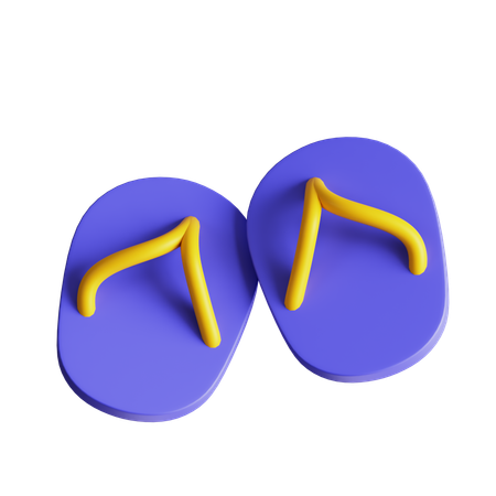 Flipflops  3D Icon