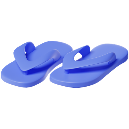 Flipflops  3D Icon