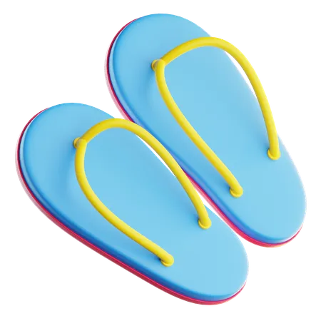 Flipflops  3D Icon