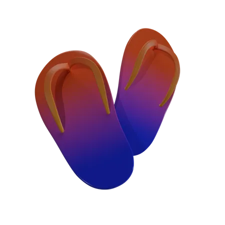 Flipflops  3D Icon