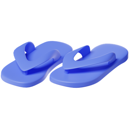 Flipflops  3D Icon