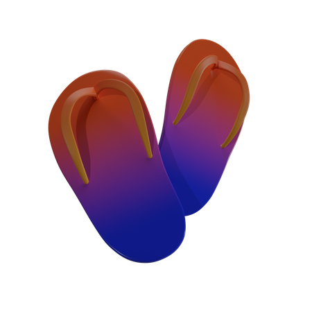 Flipflops  3D Icon