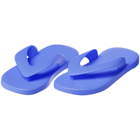 Flipflops  3D Icon