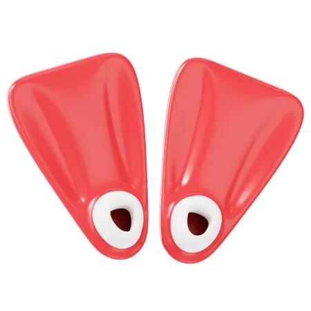 Flippers  3D Icon