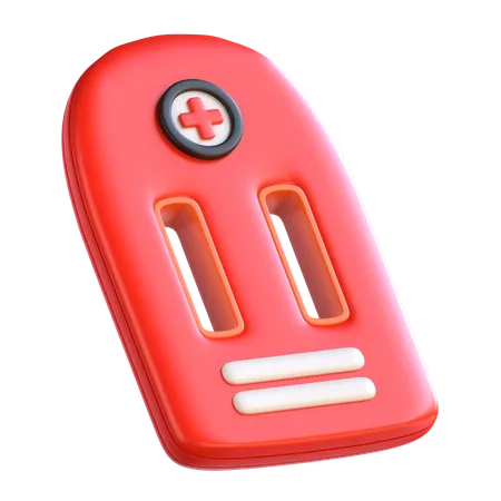 Float Board 3 D Rescue And Response Icon 3D Icon