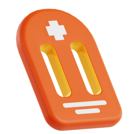 Float Board  3D Icon