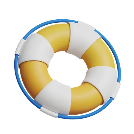 Float Tire  3D Icon