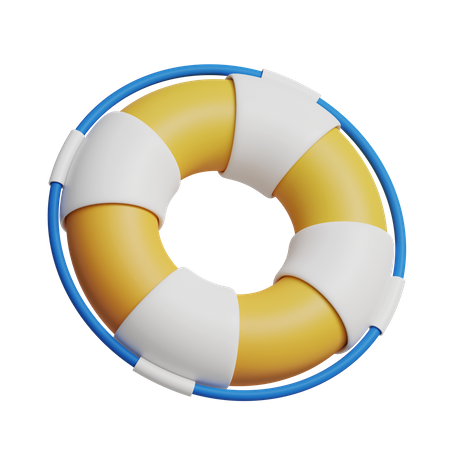 Float Tire 3D Icon